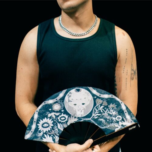 1747006147e9555b19705688b1d94c0cb4d06934c2.jpg Abanico Sun Queens Grey Standard