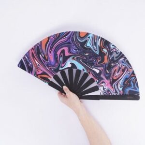 Abanico Fluido Violet XL