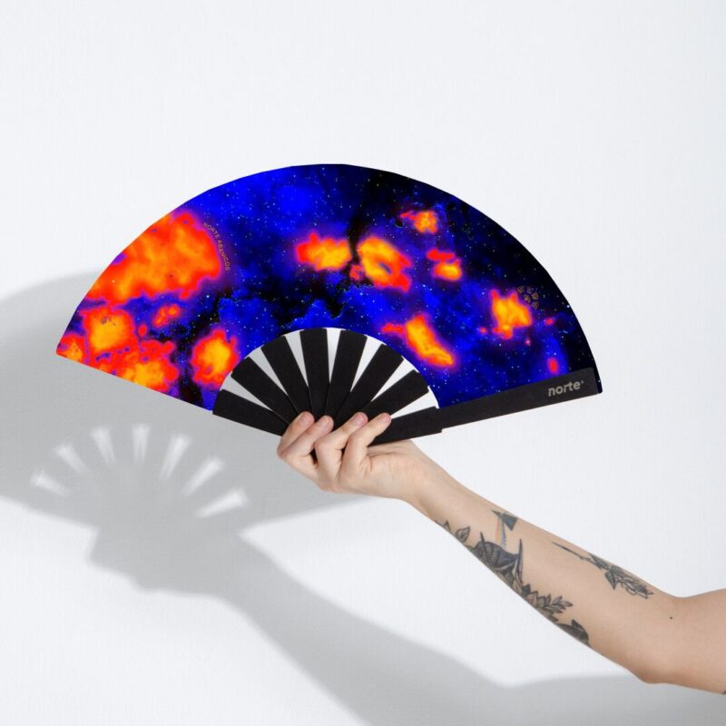 Abanico Nebulosa UV Orange Standard