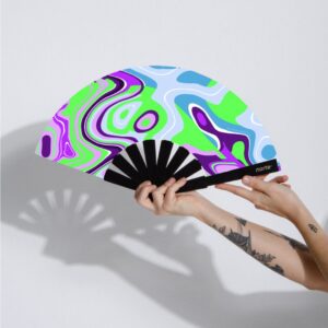 Abanico Groovy Fluid Green Standard