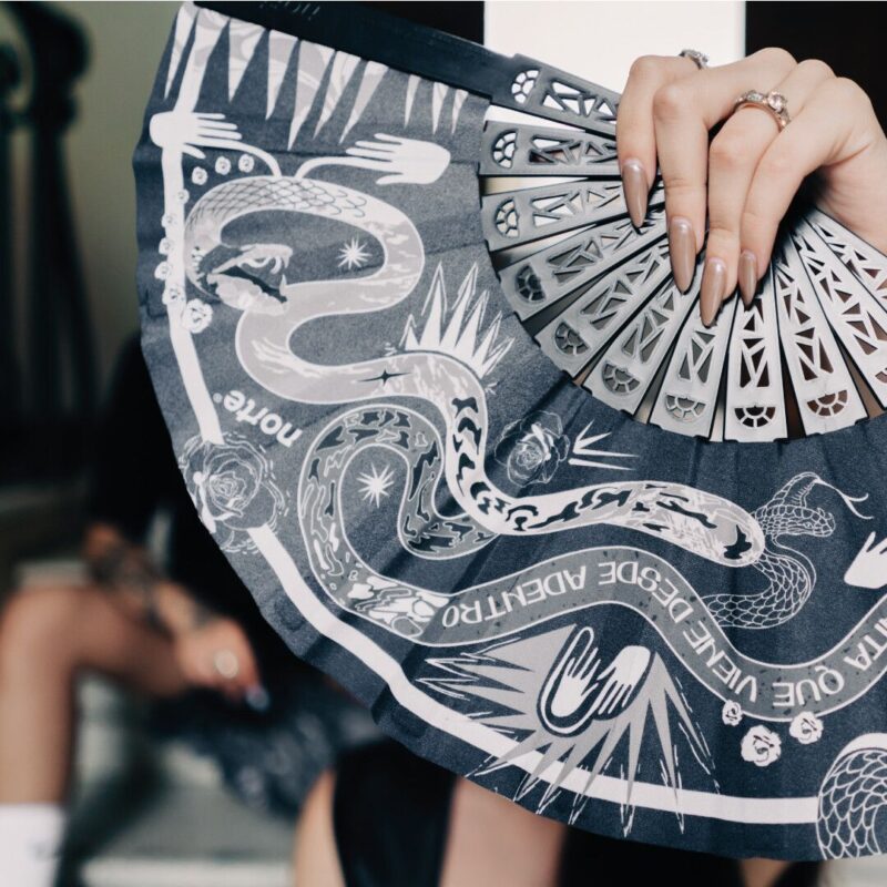Ecofan Cosmic Serpent Silver