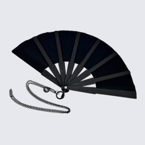 Abanico Full Black Standard + Holder Black