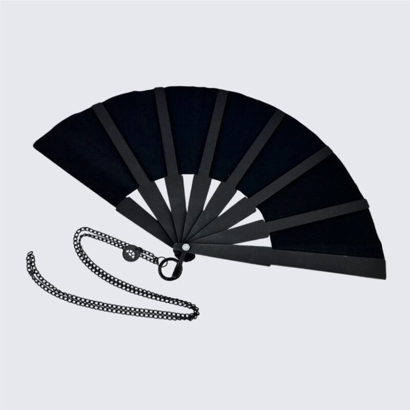 Abanico Full Black Standard + Holder Black