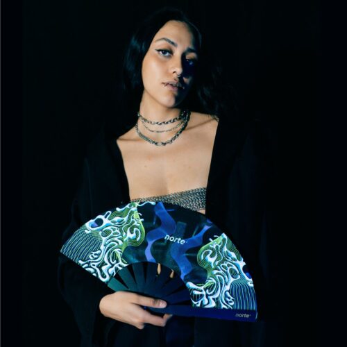 Abanico Wavebeat Green Standard