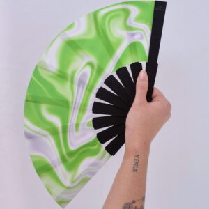 168652436350a2ae02a96a05d2d0daf0ed501aeed6-7 Abanico Aromantic Flag XL