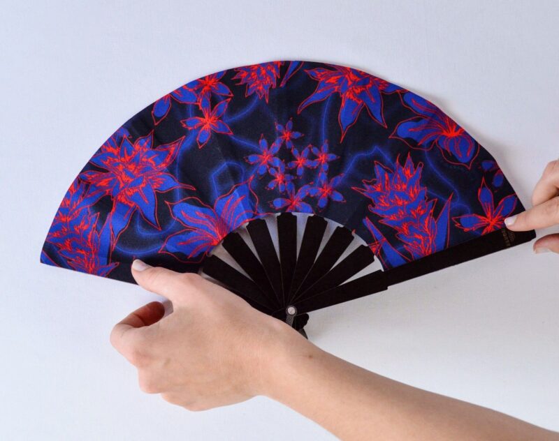 Abanico Flodra Blue & Orange Standard