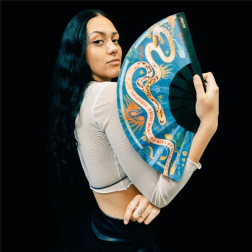 1767558356cac17f6cbf07e9e1b34e1f96d2265814.webp-9 Abanico Cosmic Serpent Green Standard