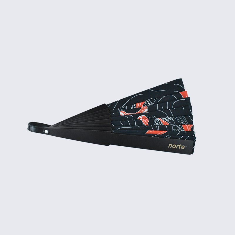 Abanico Koi In Love Red Standard
