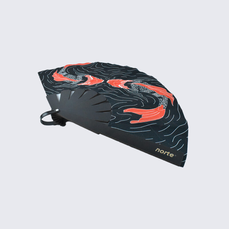 Abanico Koi In Love Red Standard