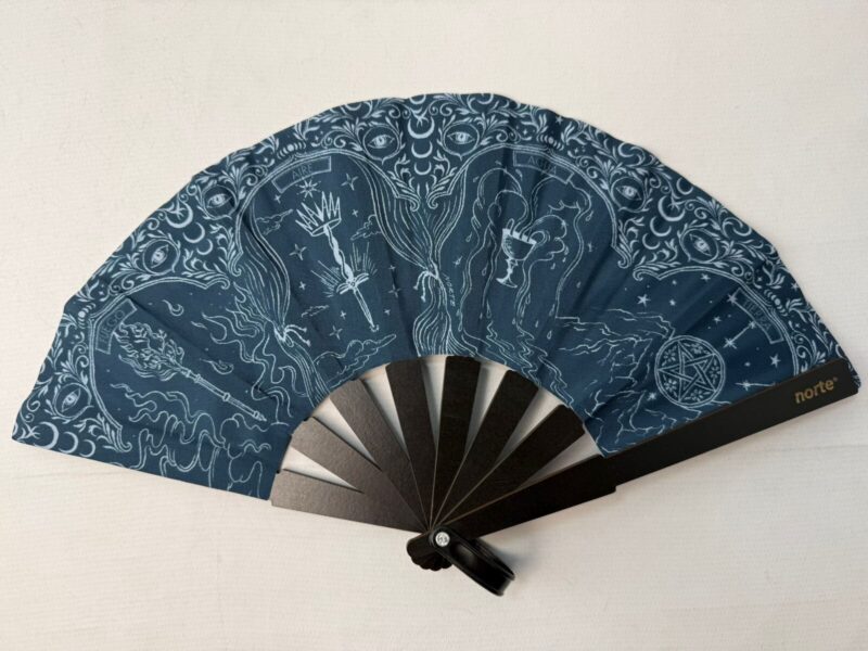 Abanico Elemental Blue Pocket